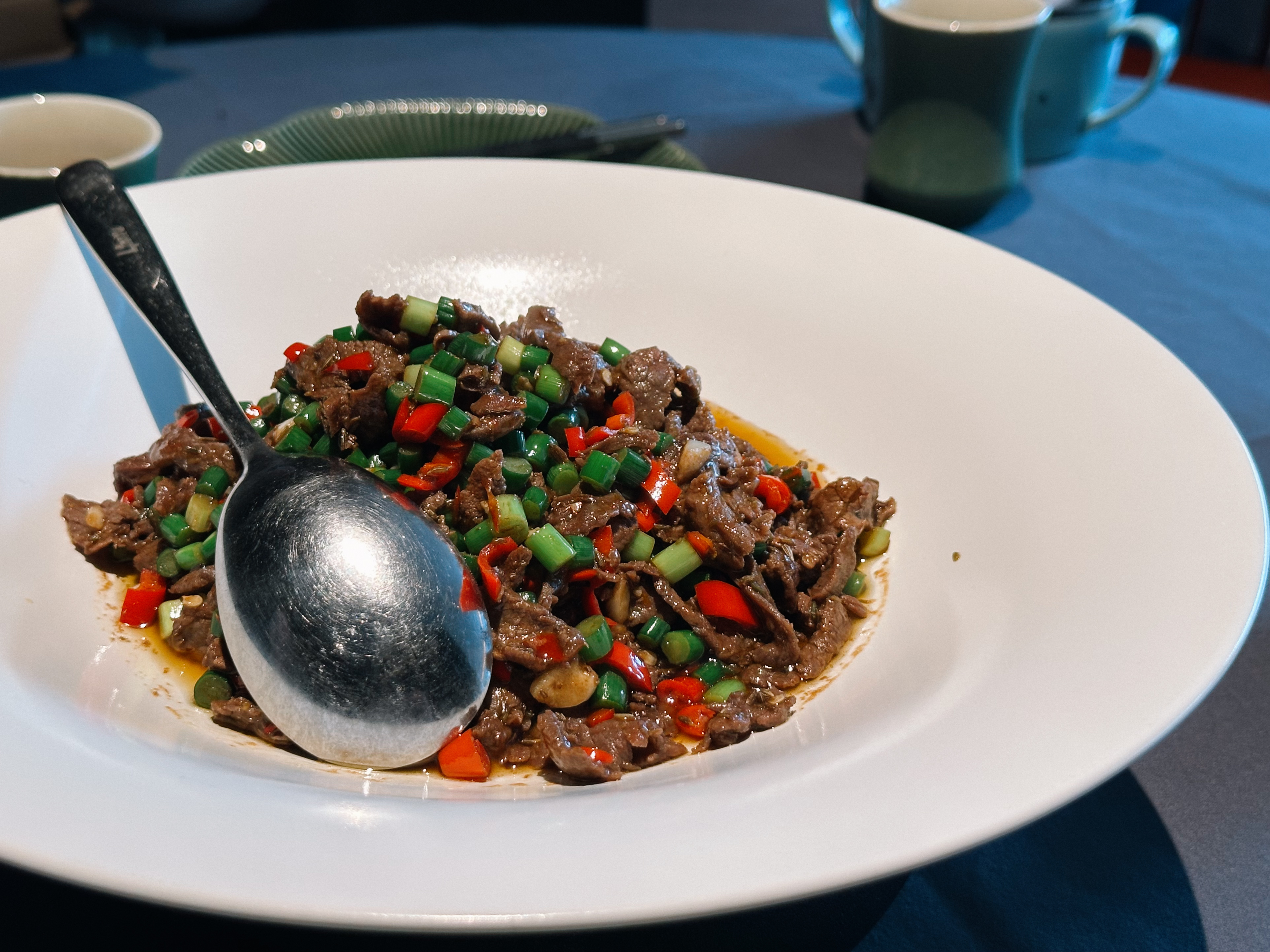 小炒黄牛肉
